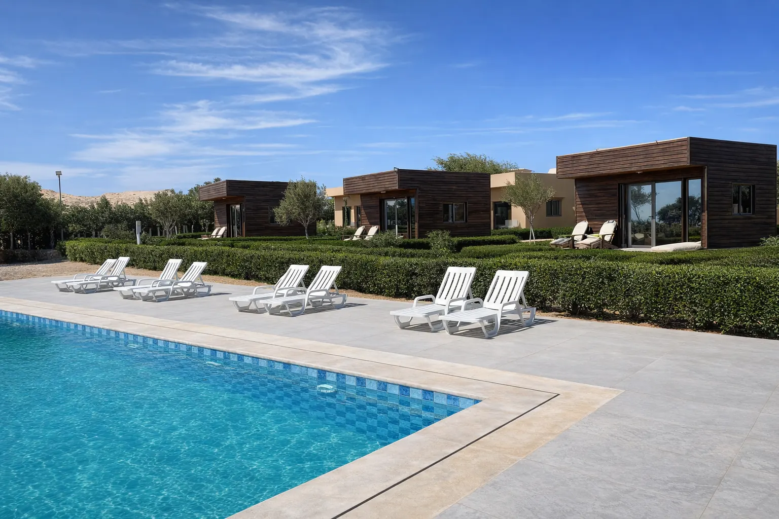 Dakhla Camp resort swimming pool