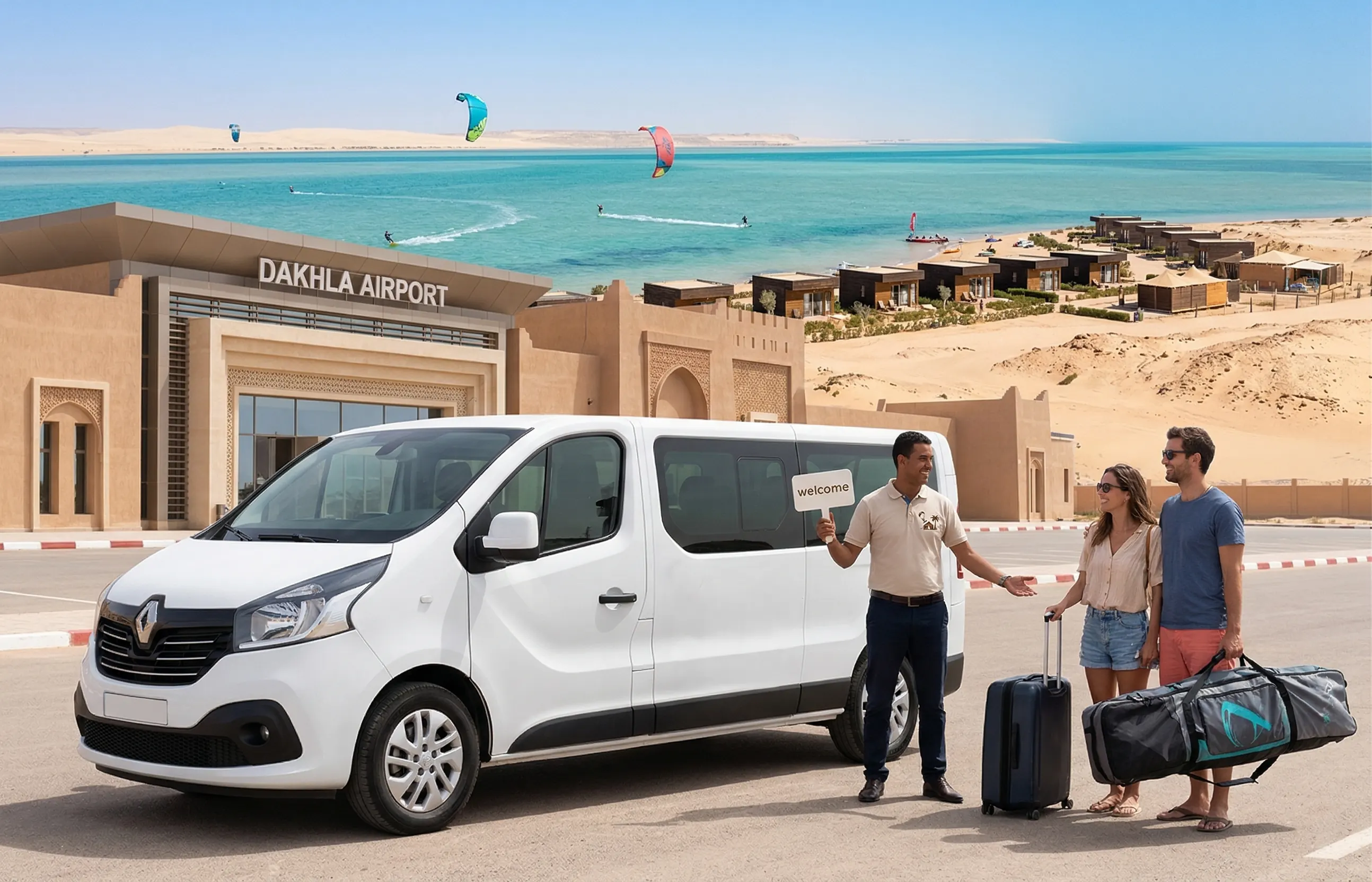 Airport transfer Dakhla Camp