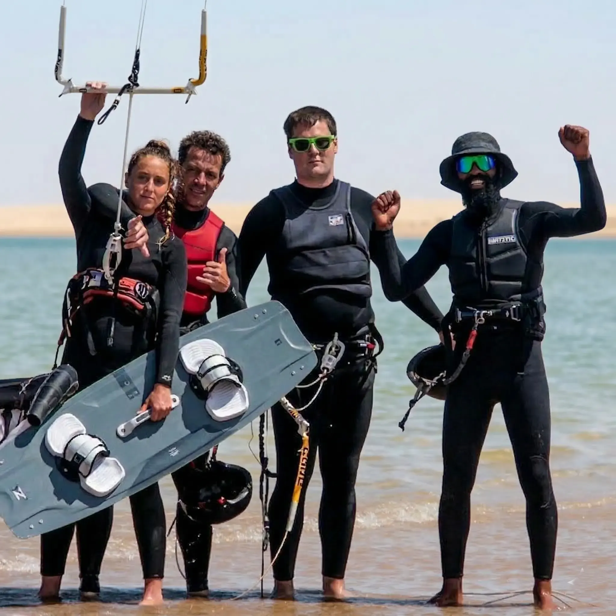 Cours de kitesurf personnalisé á Dakhla Camp
