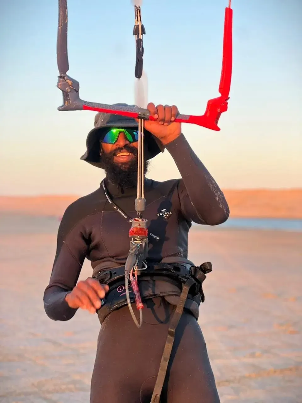 Moniteur de kitesurf certifié IKO á Dakhla Camp